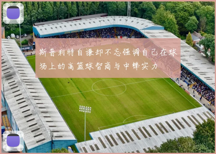 斯普利特自谦却不忘强调自己在球场上的高篮球智商与中锋实力